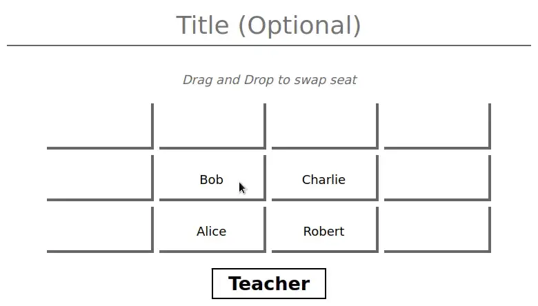 Screen - Result seat swap
